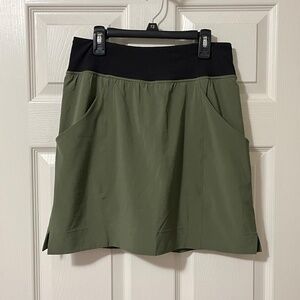 Lucy Athletic Skort, Olive Green